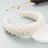 Hair Hoop Baroque Sponge Pearl Hair Accessories Women's Handmade Beaded Multicolor European and American Broad-brimmed Headband - V.I.P Digital Presence
