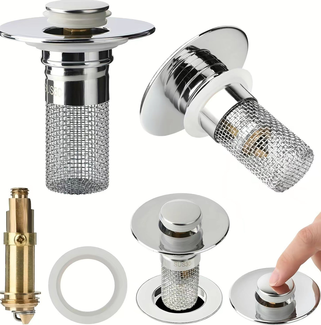Tapón de desagüe del fregadero
