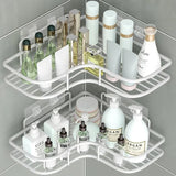 Bathroom Storage Rack Toilet Washroom Wall-Mounted Hole-Free Multi-Functional Iron Mesh Long Strip Organizer - V.I.P Digital Presence