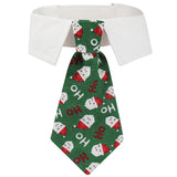 New British style handsome Christmas dog collar Christmas pet tie - V.I.P Digital Presence