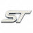 3D metal car stickers, ST badges, badges, decals, Ford Focus 2, 3, Mondeo, FI.C. Kuga, Mk1, Mk2, Mk3, Mk7 front grille decoratio - V.I.P Digital Presence