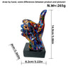 Internet celebrity graffiti gesture ornaments, home living rooms, offices, desktop exhibition halls, resin handicrafts, decorative products - V.I.P Digital Presence