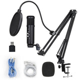 USB Condenser Microphone Mobile Computer Game Live Microphone Live Karaoke Conference Recording Microphone - V.I.P Digital Presence
