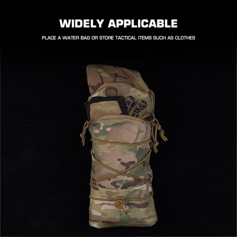 Tactical MOLLE Cylindrical Bag, 1.5L, for FCPC & GP Backpacks. - V.I.P Digital Presence