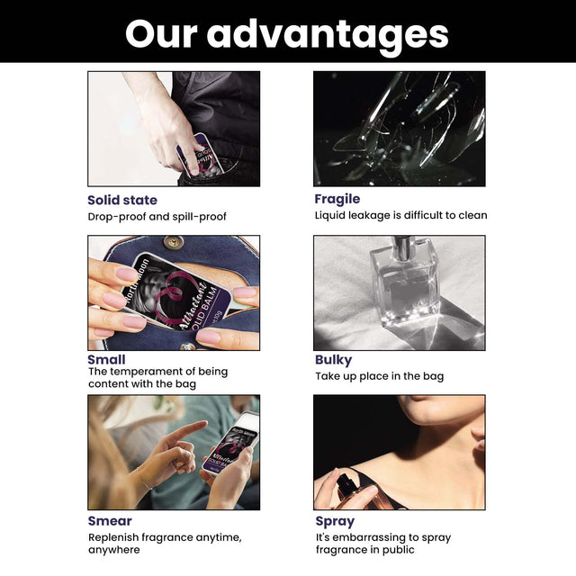 Solid Balm Fresh, Light, Long-Lasting, Refreshing And Fragrant Small Portable Balm - V.I.P Digital Presence