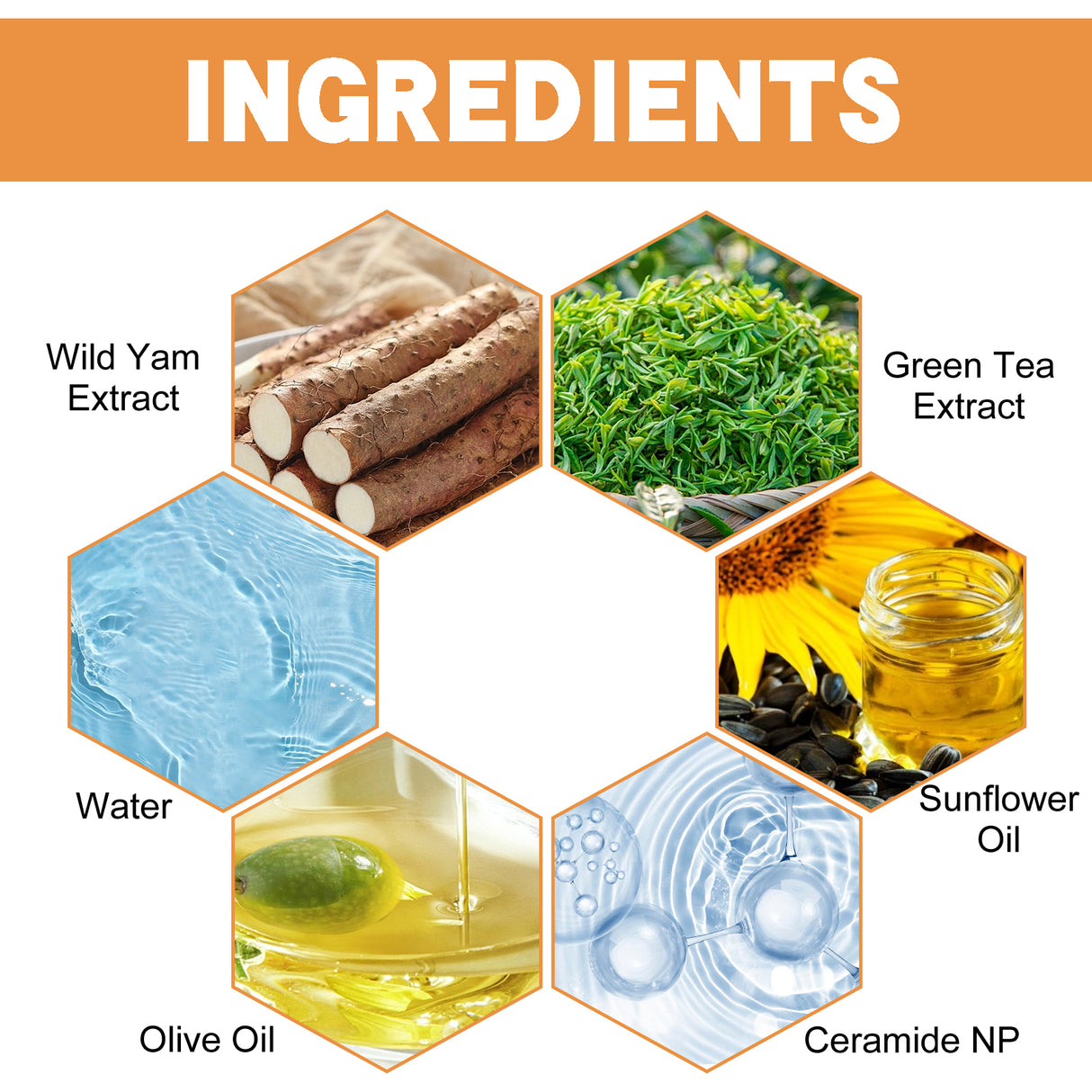 Wild Yam Cream, Moisturizing Light Spot Shine Anti-wrinkle Cream