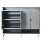 U-Can shoe cabinet with door, 11 layer shoe cabinet with adjustable shelves, modern wooden shoe cabinet (matte surface) - V.I.P Digital Presence