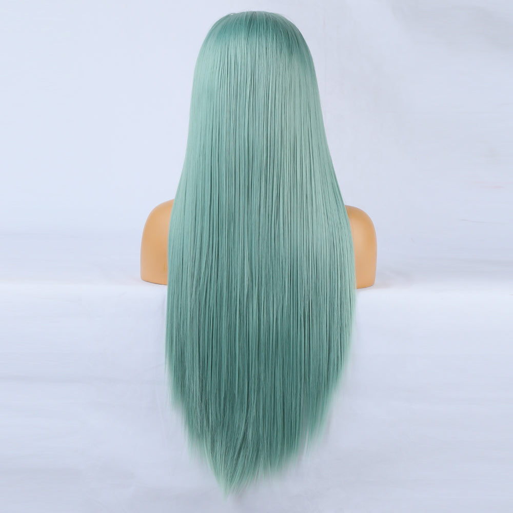 Wig Front Big Lace Ladies Chemical Fiber Wig Headgear Lace Wigs Long Straight Hair - V.I.P Digital Presence