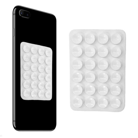 Thickened new mobile phone silicone suction cup 24 square suction cups mobile phone leather case silicone suction cup - V.I.P Digital Presence
