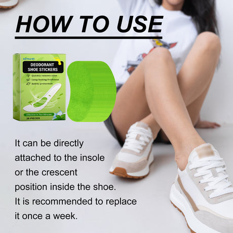 Deodorant Shoe Stickers, Deodorant Sports Breathable Deodorant Absorbent Comfortable Refreshing Invisible Deodorant Insoles - V.I.P Digital Presence