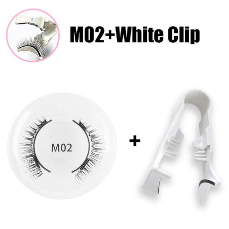 Magnetic false eyelashes set one pair magnetic false eyelashes natural thick and long false eyelashes quantum eyelashes - V.I.P Digital Presence
