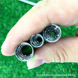 Varilla de fuego para acampar y picnics al aire libre, utensilios de cocina para exteriores, tubo de fuego expandible, acero inoxidable