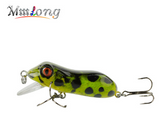 Mmlong 6.3cm Hard Frog Fishing lures Floating Minnow MR03-S Artifical Baits  Wobbler  Crank Bait  Pesca
