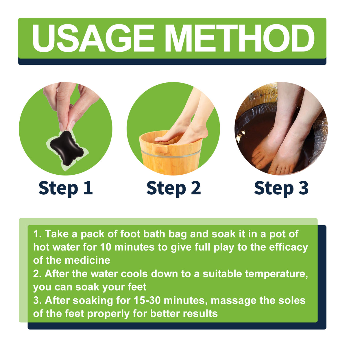 Herbal Soothing Foot Soak, Vein Repair To Relieve Body Fatigue Body Shaping Bead Foot Bath Kit - V.I.P Digital Presence