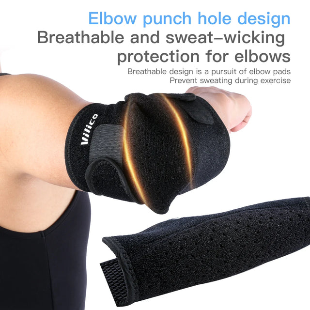 Sports elbow protection men's fitness arm cover arm joint protection warm elbow protection cover - V.I.P Digital Presence