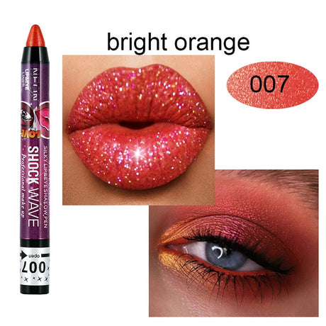 KISS SUSY 36 color eye shadow pencil stick lip pencil 2 in 1 is not easy to smudge - V.I.P Digital Presence