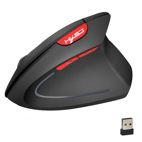 New Wireless Mouse 2.4G Vertical Health Mouse External Battery 6D Design Computer Office - V.I.P Digital Presence