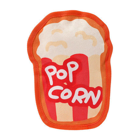 Durable Dog Toy for Chewing, Playing, and Teeth Cleaning - Fun Squeaky Anti-Boredom Design in Hamburger and French Fries Shapes for Small and Medium Dogs - V.I.P Digital Presence