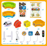 TrackBlaze Flex Train Set