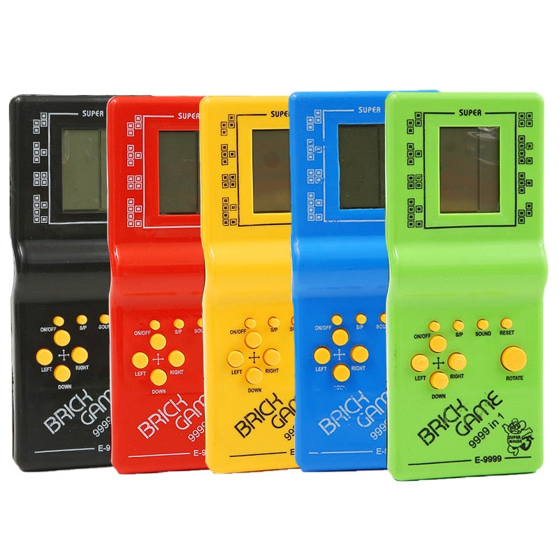 Classic Handheld Game Machine Tetris Game Kids Game Console Toy with Music Playback Retro Children Pleasure Games Player - V.I.P Digital Presence