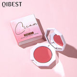 QIBEST Velvet Blush Cream Moist And Delicate Natural Repairing Rouge Cream Blush Powder Cream Is Easy To Color - V.I.P Digital Presence
