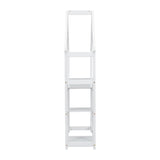 House-shaped Wooden writing Desk,Kids study Table,Bookshelf & Toy Storage,White