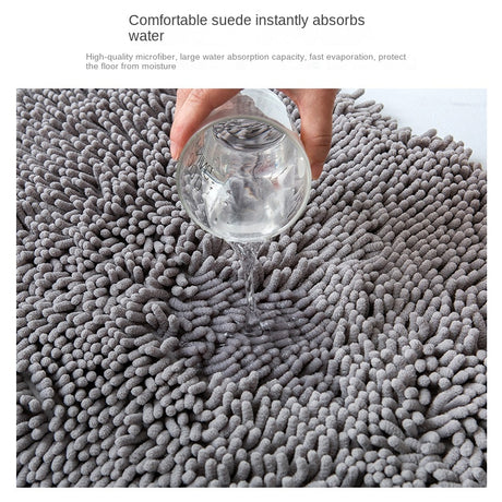 Thickened Snowy Pet Shower Mat, Highly Absorbent Pet Anti Slip Mat, Bathroom Floor Mat, Carpet - V.I.P Digital Presence