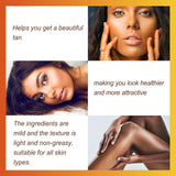 Tanning Cream, Quick Tan Natural Comfort Tan Non-Greasy Moisturizer - V.I.P Digital Presence