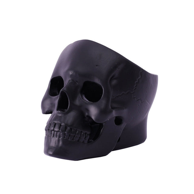 Hollow skull candle holder desktop storage ornament - V.I.P Digital Presence