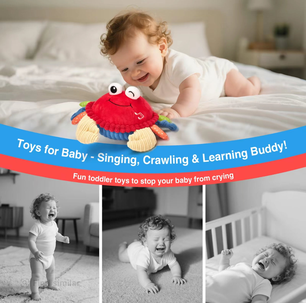 BounceBuddy Musical Crab