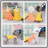 New striped patchwork skirt for pet products - V.I.P Digital Presence