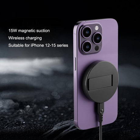 Suitable for Apple 15 magnetic wireless charger fast charging desktop phone charging dual-purpose stand - V.I.P Digital Presence