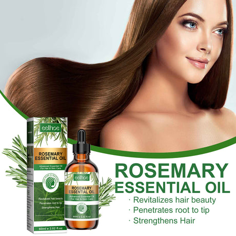 Rosemary Essential Oil Hydrates And Moisturizes Damaged Hair, Strengthens Hair And Softens Hair Care Essential Oil - V.I.P Digital Presence