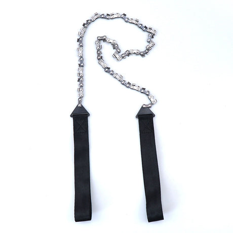 Outdoor hand zipper saw pocket chain saw garden tools 11/16/33 teeth 24 inch portable camping survival wire saw - V.I.P Digital Presence