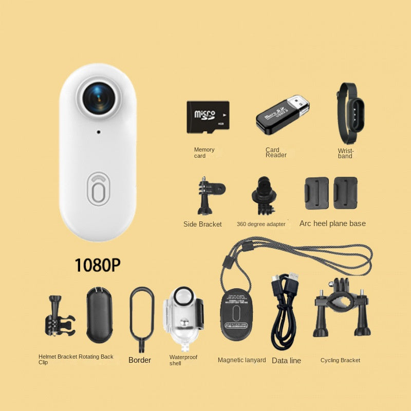 Thumb Bike Camera Magnetic Back Clip Sports Camera Thumb Recorder Pet - V.I.P Digital Presence