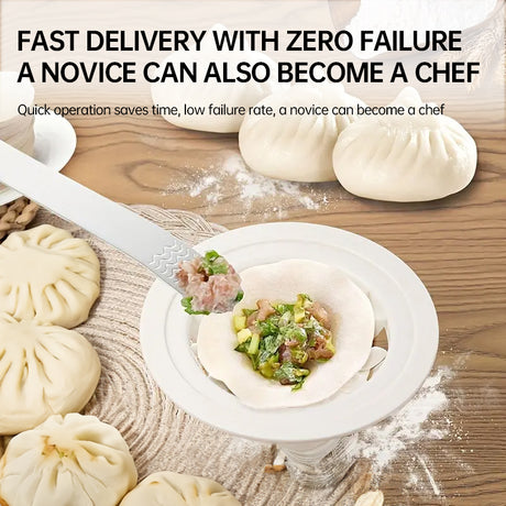 Plastic Baozi & Dumpling Maker -  Easy Home Kitchen Tool for Deliciousness - V.I.P Digital Presence
