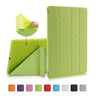 Funda GOLP para iPad 9.7 (2017), de piel sintética, magnética, con parte trasera de TPU suave y función atril, para iPad 2018 (A1822 y A1823)