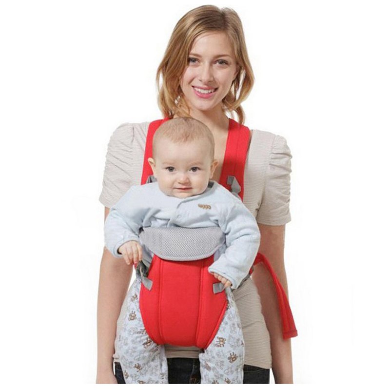 Multi-functional Baby Carrier 3-18 Months Infant Bebe Sling Breathable Fabric Baby Backpack Pouch Wrap Kangaroo Front Facing - V.I.P Digital Presence