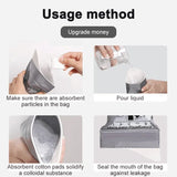 4 bolsas de orina de emergencia para exteriores, 700 ml, fáciles de transportar, mini inodoros móviles de viaje para bebés, mujeres y hombres. 