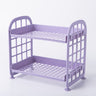 Double Storage Rack Kitchen Small Shelf Desktop Storage Rack Bathroom Sink Plastic Organizing Rack - V.I.P Digital Presence