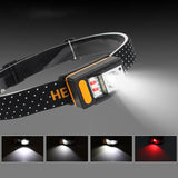 Strong Light Induction Headlight Night Fishing Light Rechargeable Head-Mounted Outdoor Headlight Led Waterproof Fishing Light COB - V.I.P Digital Presence