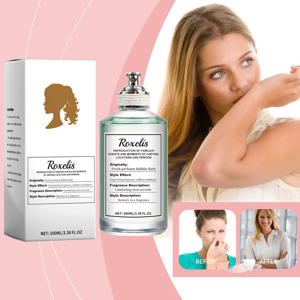 Fresh Perfume Bubble Bath, Holiday Eau De Toilette Lasting Fragrance Elegant Style To Highlight The Temperament And Fragrance - V.I.P Digital Presence