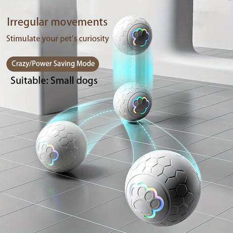 Interactive Pet Toy Ball - Rechargeable, Bite Resistant, Automatic Smart Bouncing Balls - V.I.P Digital Presence
