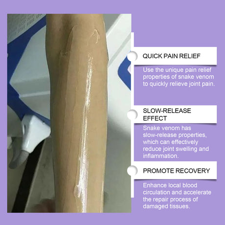 Snake Venom Joint Care Gel Relieves Pain In Joints, Muscles And Bones And Body Massage Cream - V.I.P Digital Presence