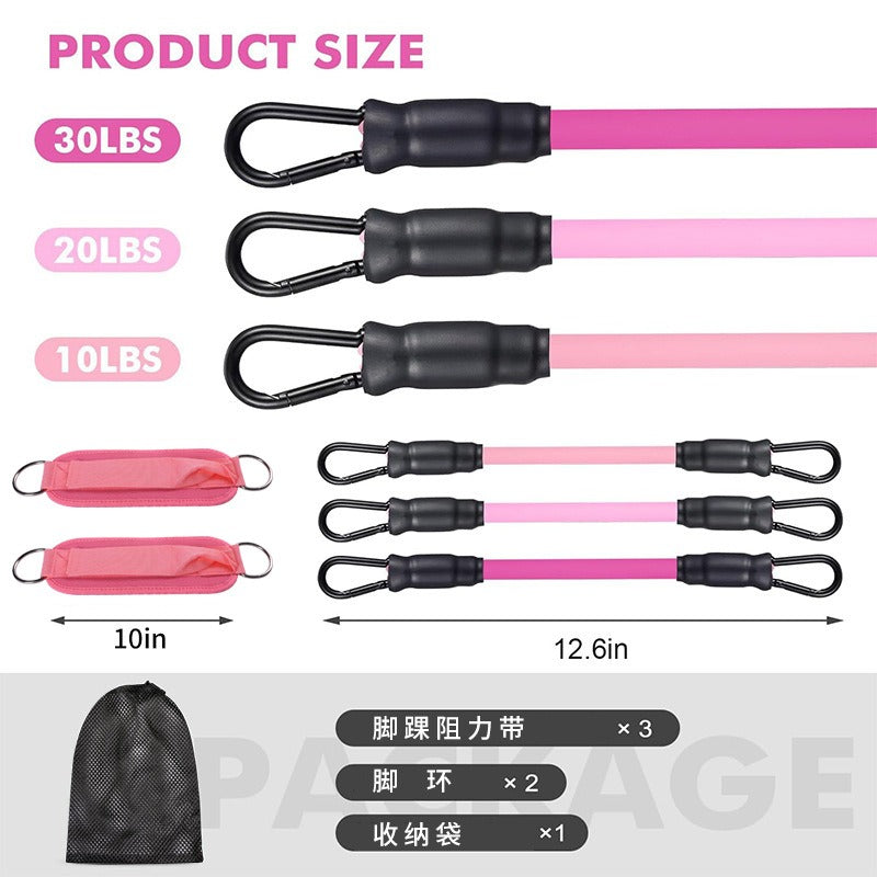 Hip Training Kick Pull Rope Ankle Buckle Strap Fitness Leg Speed Trainer Gym Fitness Accessories Sets Leg Puller - V.I.P Digital Presence