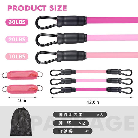 Hip Training Kick Pull Rope Ankle Buckle Strap Fitness Leg Speed Trainer Gym Fitness Accessories Sets Leg Puller - V.I.P Digital Presence