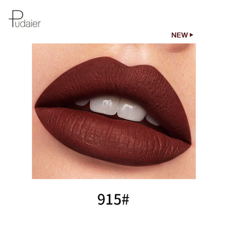 Pudaier 18 Color Mini Capsule Lip Glaze Velvet Fog Color Non-Stick Cup Smooth Matte - V.I.P Digital Presence
