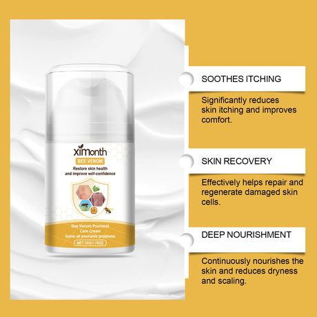 Bee-Venom Cowhide Moss Cream For Itchy Redness, Relieving Itching And Improving Skin Topical Care Cream - V.I.P Digital Presence