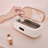 Ultrasonic Cleaner Jewelry Glasses Ultrasonic Cleaning Machine 45KHz High Frequency Vibration Bath Washer for Watch Makeup Brush - V.I.P Digital Presence