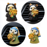 Cat Girl Aromatherapy Clip Decoration Resin Car Air Conditioning Air Outlet Aromatherapy - V.I.P Digital Presence